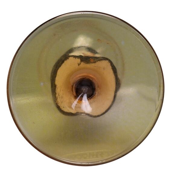 Vintage Hummel Goebel Chimney Sweep Gold Trim Stemmed Liquor Snifter Wine Glass - Picture 7 of 8